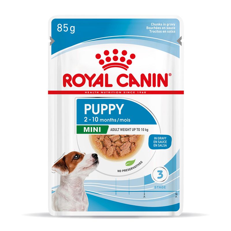 12x85g Royal Canin Mini Puppy - Cibo Umido per Cani Cuccioli 12x85g Royal Canin Mini Puppy - Cibo Umido per Cani Cuccioli